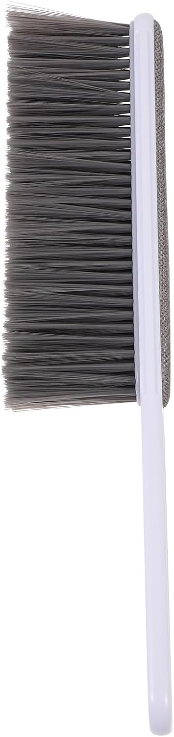 Generic Bed Cleaning Brush and Sofa Dusting Brush with Soft Bristles, Multipurpose Home Cleaning Duster for Clothes and Furniture, White
