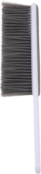 Generic Bed Cleaning Brush and Sofa Dusting Brush with Soft Bristles, Multipurpose Home Cleaning Duster for Clothes and Furniture, White
