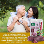 HANAN MIKHUY Maíz Morado 100g - 100% Natural Purple Corn Powder for Digestive Health & Nutrient Absorption Vegan, Non-GMO, Gluten-Free, Keto from Peru (3.53oz)