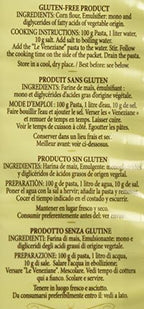 Le Veneziane - Italian Fusilli (Eliche) Pasta [Gluten-Free], (4)- 8.8 oz. Pkgs