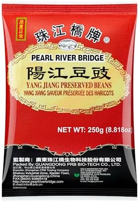 Pearl River Bridge Yang Jiang Flavor Preserved Beans, 250 g/8.82 oz.