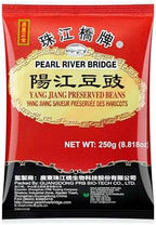 Pearl River Bridge Yang Jiang Flavor Preserved Beans, 250 g/8.82 oz.