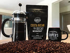 Decaf Costa Rican Coffee Medium Roast, Swiss Water Processed Decaffeinated - 12oz Bag