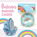 Unicorn Baking Cases - Baked with Love - 25 Pack