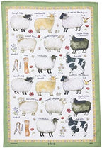 Samuel Lamont Cotton Tea Towel Sheep Breeds