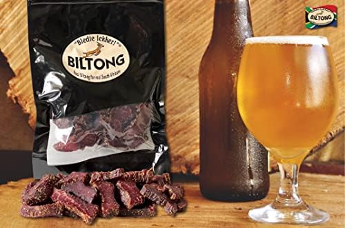 Bledie Lekker® Biltong Chunks One Pound Resealable Bag - 16oz