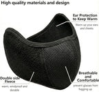 e-jades Winter Face Mask for Women Men -1/2/4pcs Warm Fleece Half Face Mask Balaclava for Cold Weather, Windproof Nose Warmer for Skiing, Running&Cycling, Cubre Bocas para El Frio Breathable Washable