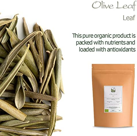 Olive Leaf Tea Organic Greek - Olive Leaves Dried 100g