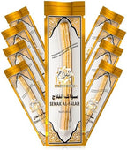 SEWAK AL-FALAH Miswak (Traditional Natural Toothbrush) - 10 Pack - Individually Vacuum Sealed for Long-Lasting Freshness – Traditional Oral Care for Deep Cleaning, Whitening, and Plaque Defense