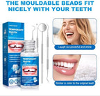 Tooth Provisional Kit, DIY Thermal Beads for Missing & Broken Teeth, Temporary Restoration & Denture Replacement