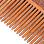 DOITOOL Beard Comb and Facial Hair Brush for Men, Pocket-sized Wooden Styling Comb with Scalp Massage Function, Portable Grooming Tool for Beard and Mustache Care, Travel-friendly