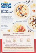 Cream of Wheat Original Stove Top Hot Cereal, 2 1/2 Minute Cook Time, 12 Ounce (Pack of 12)