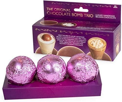 Hot Chocolate Trio by Premier Life - Handmade Belgian Milk Chocolate