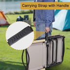 7' Carrying Strap with Handle, Adjustable Heavy Duty Cam Buckle Tie Down Straps for Safely Moving and Lifting Heavy Boxes, Camping Chairs and Mat (2 pcs)