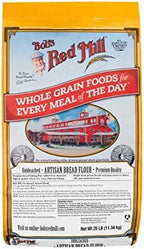 Bob's Red Mill Artisan Bread Flour, 25 Pound (Pack of 1)