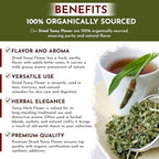 Organic Dried Tansy Flower Herb Tea Cut & Sifted | European Wild-Crafted | Organic & Kosher Certified | Vegan, Non GMO & Gluten Free | USDA Certified | Origin - Albania (2 Oz)