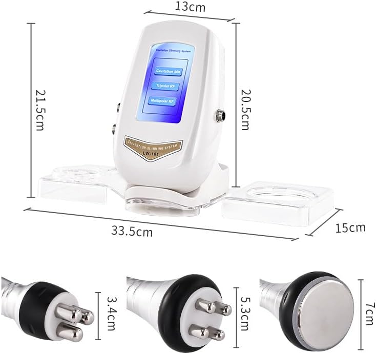 Multi-Function Beauty Body Machine, Professional Beauty Equipment with Different Modes and Strengths, Suitable for Home and Beauty Salon (3 in 1)