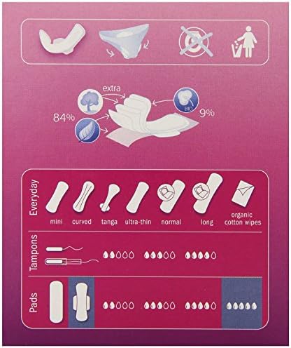 Natracare Ultra Extra Pads w/wings - Long - 8 Count (3pack)