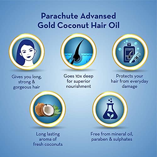 Parachute Coconut oil 100 % Pure Oil 175ml Jar Pack