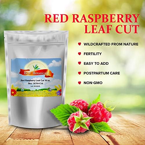 Best Botanicals Red Raspberry Leaf Cut 16 oz.