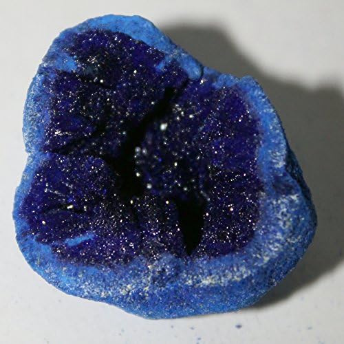 Azurite geode, rough azurite druse, 33x27x17 mm, Russian azurite