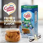 Nestle Coffee mate Liquid Coffee Creamer Singles, Zero Sugar French Vanilla, 50 Ct Box (Pack of 2)
