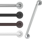 16 Inch Grab Bars for Wall Brush Nickel, Safety Shower Grab Bars for Seniors Elderly Handicapped, Handicap Grab Bars for Shower with Concealed Screws, Tesuchan