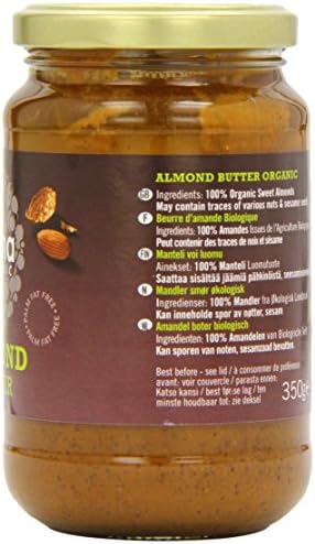 Biona Organic Almond Butter 350 g (Pack of 2)