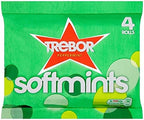 Trebor Softmints Peppermint (4 per pack - 179g) - Pack of 2