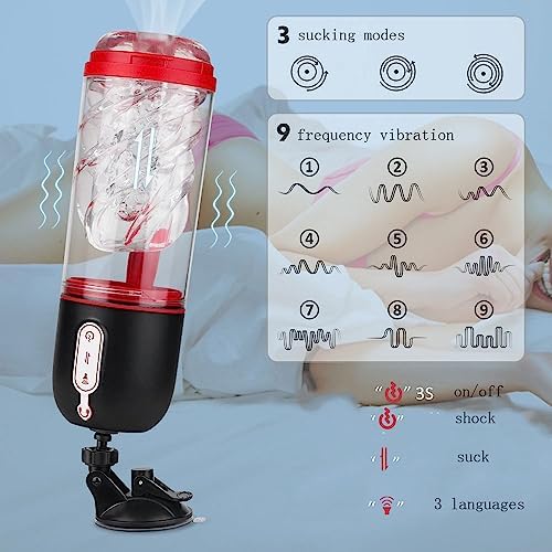 JITEM Electric Leisure Product, Men's Multifunctional Fitness Equipment 3 Modes 9 Frequency Conversion Intelligent Pronunciation with Earphones, size