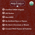Organic Positively Tea Company, Blood Orange Vanilla Rooibos Tea Bags, 20 Count