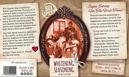 White Seasoning Spice Blend, Rich Flavor Taste Seasonings and Spices for Cooking – All Purpose Seasoning