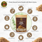 Spice Magic Cumin Powder (Ground Jeera) – 3.5 oz (100 g) | Aromatic Indian Cumin | Gluten-Free & Non-GMO