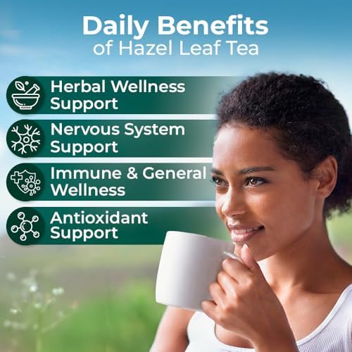 2 oz. Hazel Leaf Herbal Tea (Folium Coryli avellanae) – 56g Dried Hazel Leaf Tea Hojas de Avellano