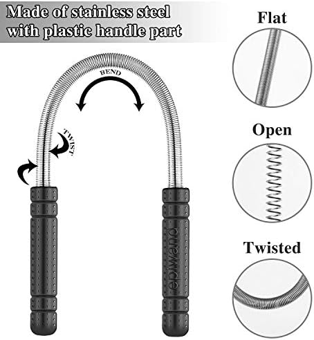 Mudder 4 Pieces Facial Hair Remover Spring Eyebrow Face Epilator Coil Portable Hair Remover Spring Threading Tool for Women Chin Cheek Mustache Upper Lip