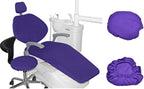 EUSONYSU Protective Full Dental Chair Cover-4Pcs/Set Dental Chair Cover Sleeve Protector Waterproof Cloth Headrest Backrest Cushion Protective Case