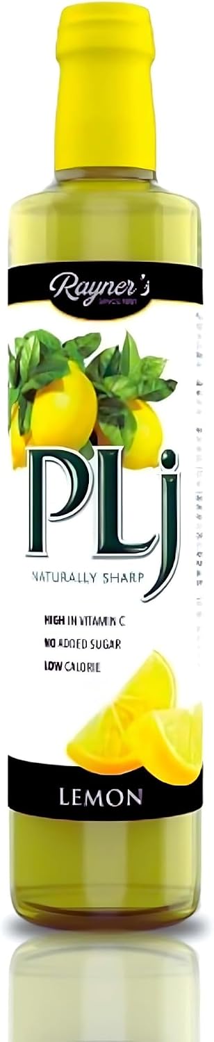 Lemon Juice Rayner's PLj Lemon Extract True Citrus Drink Mix Naturally No Added Sugar and Low Calories Lemon Juice for Drinks and Cocktail-500 ML
