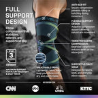 MODVEL [2 Pack Elbow Brace - Compression Support Sleeve for Joint Pain Relief, Recovery, Tendonitis, Tennis & Golfer's Elbow - Workout & Weightlifting Arm Wrap - For Men & Women. (Blue)