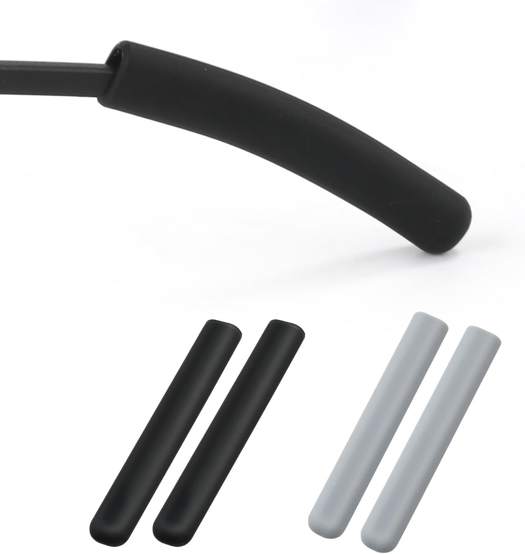 4pcs Eye Glasses Ear Cushion for Glasses Grip Anti-Slip Elastic Comfort Temple Sleeves Eyewear Retainer Tip