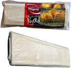 Mixyway Phyllo Dough for Baklava Borek, Turkish Yufka, Partially Pre Baked Very Thin Filo Pastry Dough Leaves, Fillo Pastry Dough Sheets, 1.75lb (800g) 44 pcs