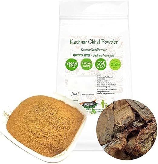 Kachnar Chhal Powder Kachnar Bark Powder- Kachnaar Chaal - Kanchnar Chhal Churna - Bauhinia Variegata (250 GMS)