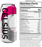 CELSIUS ESSENTIALS™ Sparkling Dragonberry, Sugar Free Performance Energy Drink, 16 Fl Oz (Pack of 12)