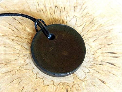 Shungite pendant CIRCLE Necklace