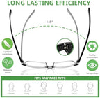 Yogo Vision Magnifying Glasses for Reading, High Magnification One Power Magnifier Readers