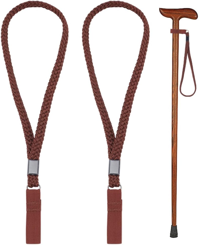 Hand Wrist Strap Lanyard Nylon Stretchable Elastic Walking Stick Wrist Straps Cane Ropes