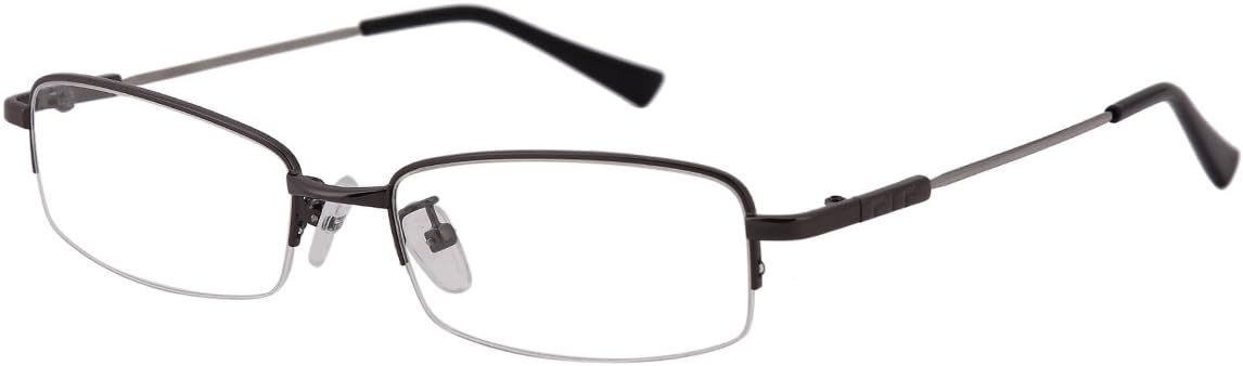 Computer Reading Glasses Mens Womens Half Rim +3.00 Metallic Color Radiation Protection Readers