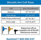 Microlife Replacement Blood Pressure Cuff (Standard Size (8.7-16.5 inch))