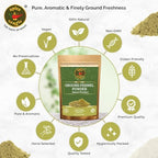 Spice Magic Fennel Ground 7 oz (200g) | Premium Aromatic Fennel Powder for Tea, Curry & Baking | Fresh, Clean & Flavorful.