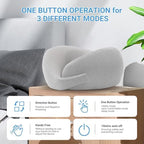 Neck Massager, Deep Tissue Kneading Massage Pillow for Neck Back Shoulder, Electric Shiatsu Massage Cushion for Pain Relief and Relaxation at Home, Office, and Travel