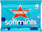 Trebor Softmints Spearmint (4 per pack - 179g) - Pack of 6